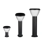 1 Year Warranty Solar Led Lawn Light 2020 New Multifunctional External Aluminum Black Garden Solar Led Lawn Light