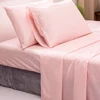 Linen Bed Sheet Quilt Double Size Bed Sheet Set Cotton Bed Sheet With Pillow Cover Queen size