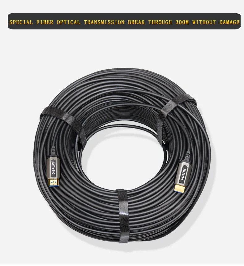10m High speed support 4K 3D optical fiber AOC HDMI 2.0 cable - ANKUX.COM