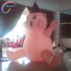 high giant cartoon character model inflatable pikachu