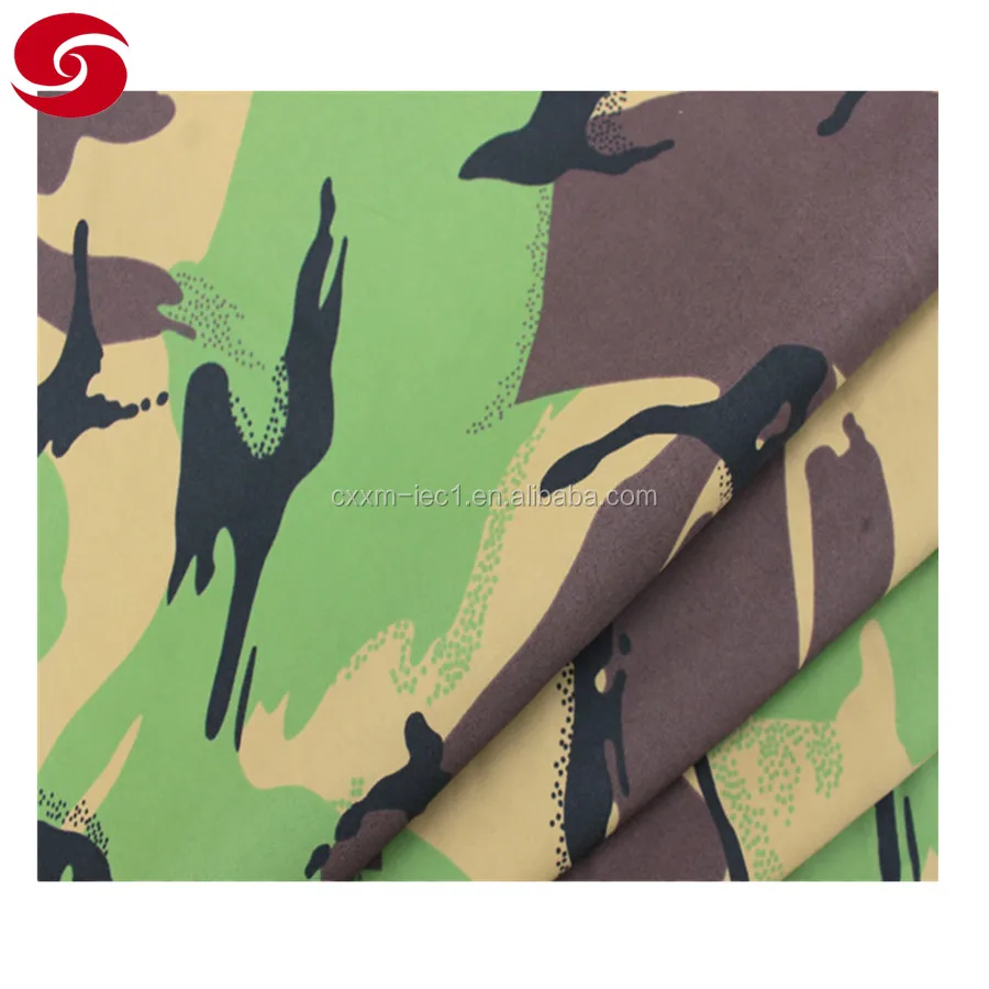 Military British DPM Camouflage 600D Polyester Oxford Fabric