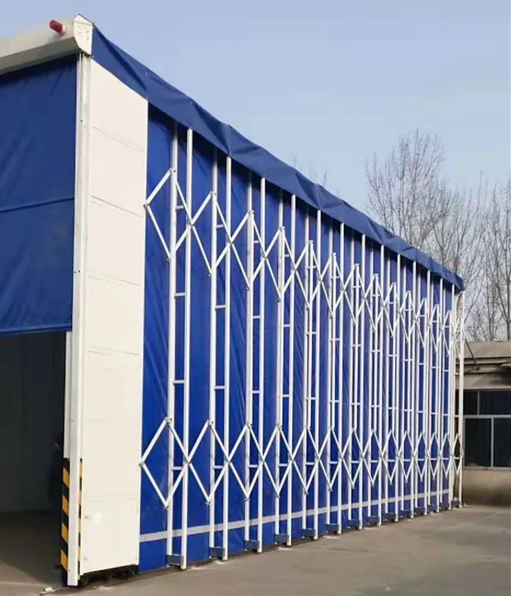 Good quality folding retractable paint spray booth for truck painting