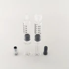 OEM Logo Support Luer Slip Leak Proof Luer Lock Glass 1ml Prefilled Cbd Oil Syringe with Meassure Sterile Syringe