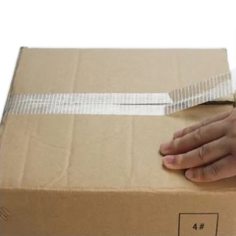 High Tensile Strength 400N/inch Glass Filament Strapping Tape with 11N/inch Pell Adhesion and 150mic Thickness