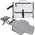 Portable Baby Diaper Changing Pad Waterproof Travel Changing Mat Station