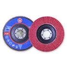 coated abrasive round glass round metal flap disc