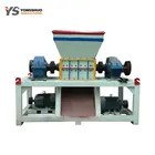 PET PP PE PVC small plastic shredder plastic recycling crusher machine