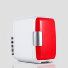 Multifunctional low noise freezer household office 4L 12V portable mini car fridge