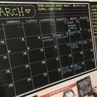New Custom Magnetic Perpetual Planner Calendar for Refrigerator