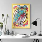diy handmade diamond painting paint by number canvas print