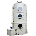 wet spraying purification tower gas scrubber