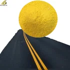 yellow thermoplastic spray powder paving reflective paint for roads