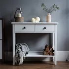 Wooden Step Console Table Living Room Furniture Set Wooden Furniture Console Table Modern
