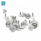 SK China wholesale Black custom oval jean button metal shank buttons jeans