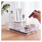 Box Transparent Box Drawer Organizers Desktop Transparent Dressing Table Office Drawer Divider Plastic Box