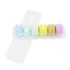 wholesale customized clear blister plastic insert packing french macaron boxes