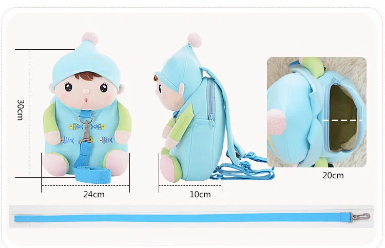product-mochilas Baby Toddler Walking Keeper Children Backpacks Plush Elephant Anti Lost Kindergarte