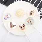 Hot sell dog photo custom 3D handmade pop lollipop stick