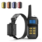 Remote trainer vibration bark collar waterproof dog shock collars electric dog training collar for dog
