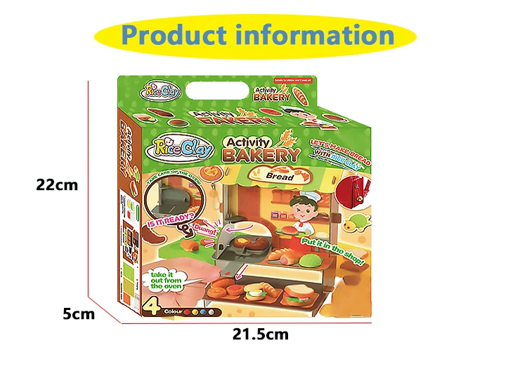 funny colorful eco friendly kids education toys plasticine clay