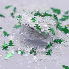 Christmas Style Poly Chunky Exclusive Design Snow Tree Shape Mix Glitter for Decoration Color Can be Customized