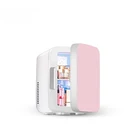 Custom DC 12V Glass Door 6 Litre Skin Care Mini Fridge Refrigerator