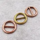 OEM custom high quality bra plated slider round ring alloy nickel free adjusters