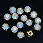 Wintress New Arrival Fashion AB Rhinestone Beads Crystal Sew on Stones