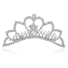 Tiara Wedding Hair Comb Rhinestone, Bridal Hair Comb Accessories, Bridal Hair Comb