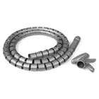 28mm Spiral Wire Wrap Tube Cable Organizer Management Sleeve Spiral Wrapping Bands