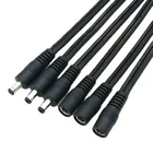 12V 24V DC Power Cable Audio Video CCTV Camera Monitor Power Supply 5.5*2.1mm Connector DC Cable