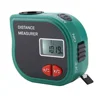Professional Durable Ultrasonic Distance Measure Meter Laser Point Tape Rangefinder LCD Backlight Hot Sale