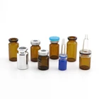 Medicine Vial Vial 10ml Custom Empty 3ml 5ml 7ml 10ml 15ml Medicine Packaging Amber Injection Glass Vial For Sale