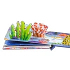 High quality customized design 3D children playing board book pop-up book printing