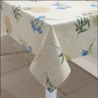 High Quality Waterproof Plastic PVC Printed Tablecloth In Roll With Non-woven Backing