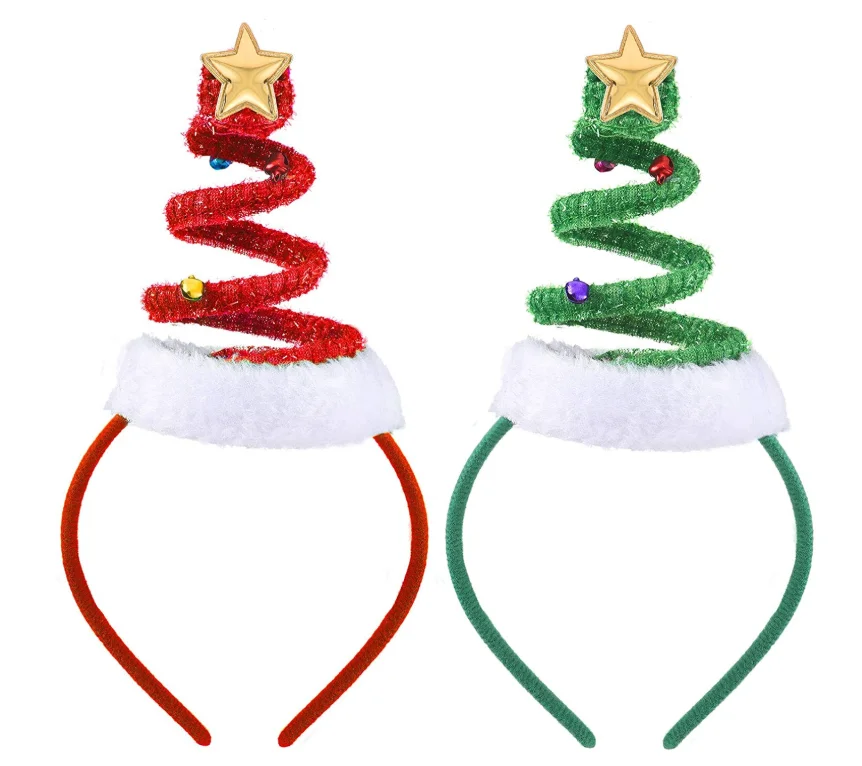 red and green xmas hairbands party accessories decoration lyt414