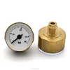 High quality 350bar bourdon tube type mini air pressure gauge manometer