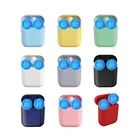 Macaron color earphone inpods i12 tws earbuds bluetooth headset ear phone bud i 12 headphones auricolare wireless audifonos