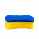 DH-A1-16 heavy duty scrub sponge eco kitchen cleaning dish sponge handle scouring pad holder
