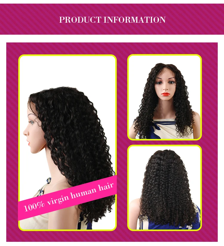 Reliable Quality High Definition Glueless Wigs Kinky Curly Afro