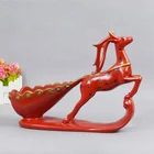 Creative Deer Shape Wine Holder Rack wine holders animal shape wine rack deer bottle holder