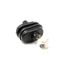 Black Adjustable Width zinc alloy keyed aLike Trigger Gun Lock Fits Pistols