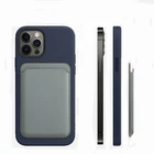 Wallet Card Holder Wallet Wholesale Cell Phone Wallet Case PU Leather Card Holder For Iphone 12 Pro Magsafe