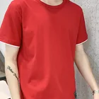 Custom Printing Summer Polyester Tshirts Mens High Quality Blank T Shirts