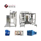Automatic Fruit Juice Puree Paste Jam Dairy Cream Aseptic Bag Filler Aseptic Bag Filling Mahine System Price