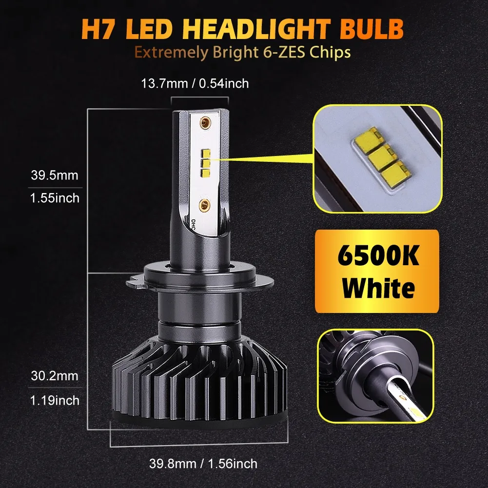 Infitary Zes Canbus Mini No Error H Led Fog Lights H H H Auto