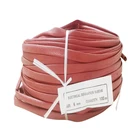4mm 1.5kv high temperature fiberglass sleeving electrical wire sleeve