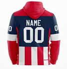 Jersey Hoodies Hockey Jersey Hoodie Professional Custom Made Tackle Twill Ice Hockey Jersey Hoodies
