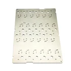 OEM custom sheet metal fabrication aluminum precision cnc machining motorcycle cavity fitting parts