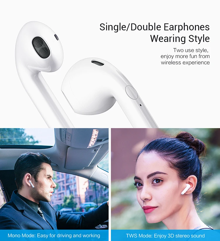 2019 Hot Selling BT Earphone V5.0 i9s TWS Mini Wireless Earbuds Dual Calling for all smartphone - ANKUX.COM